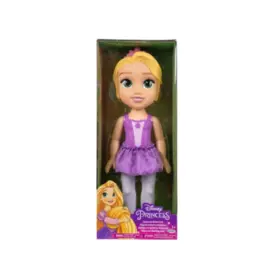 Boneca Bailarina Princesas Rapunzel 38cm