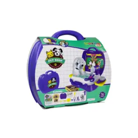 Maleta Workshop Jr Pet Shop Com 16 Itens