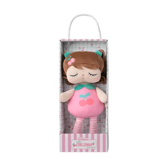 Boneca Angela Frutas Cerejinha 33cm