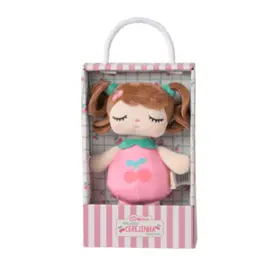 Boneca Mini Angela Frutas Cerejinha 20cm
