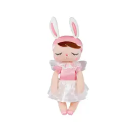 Boneca Angela Angel Rosa 33Cm - Metoo
