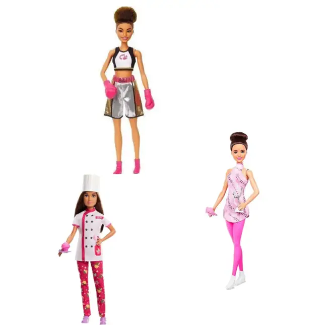 Barbie Boneca Profissoes (S) Unidade Dvf50 - Matte