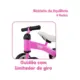 Bicicleta de Equilibrio Rosa