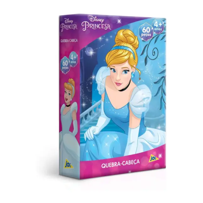 Princesas - Cinderela - Qc 60 Pecas