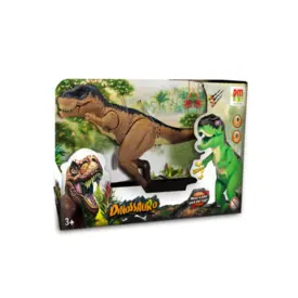 Boneco Dinossauro Com Luz e Som - Dm Toys - DMT6825