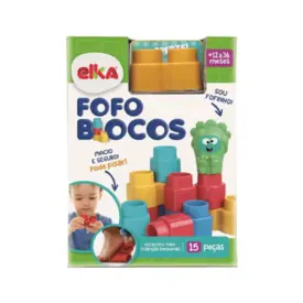 Fofo Blocos - 15 Pecas