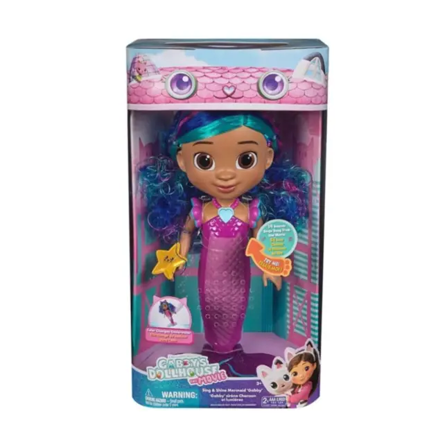 Boneca Sereia C/ Som - Gabbys