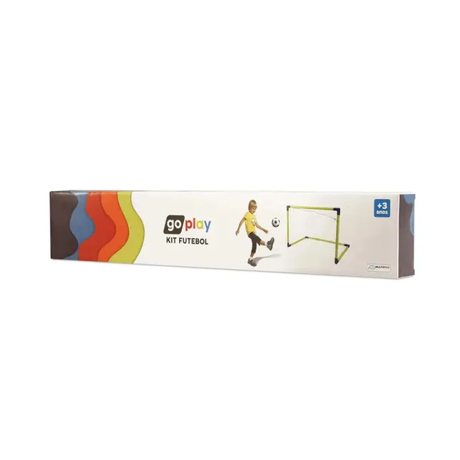 Go Play Kit Futebol C Gol Bola E Bomba