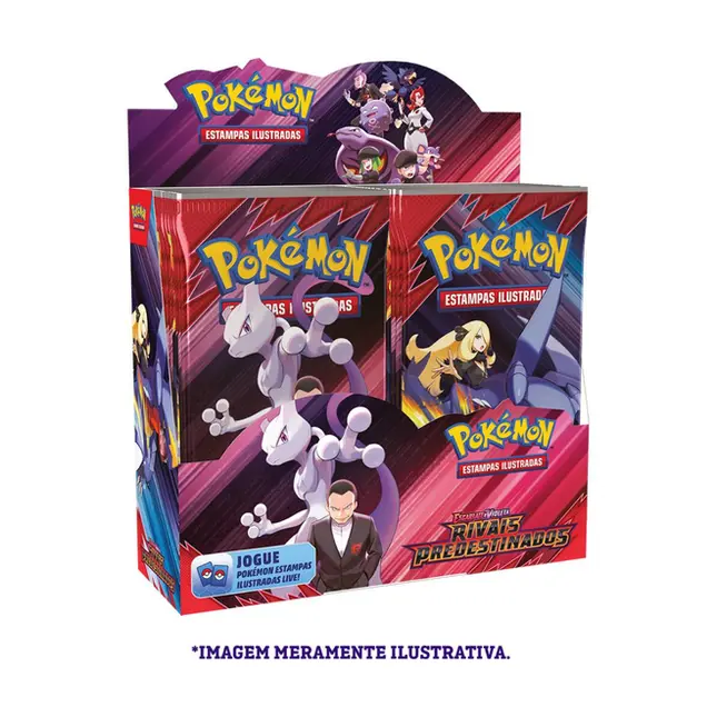 Cartas Pokemon - Rivais Predestinados - Booster