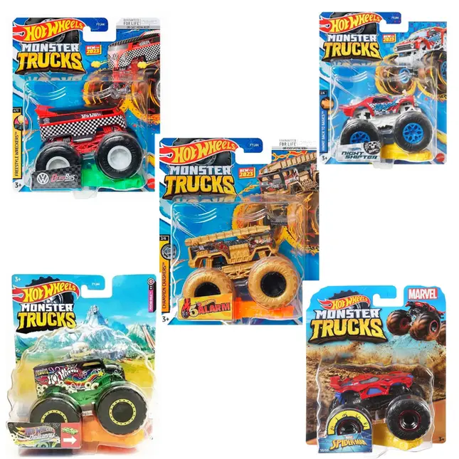 Hot Wheels Monster Trucks Carros Surpresa