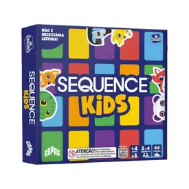 Jogo de Tabuleiro - Sequence Kids