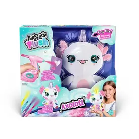 Pelucia Axolote Pra Pintar