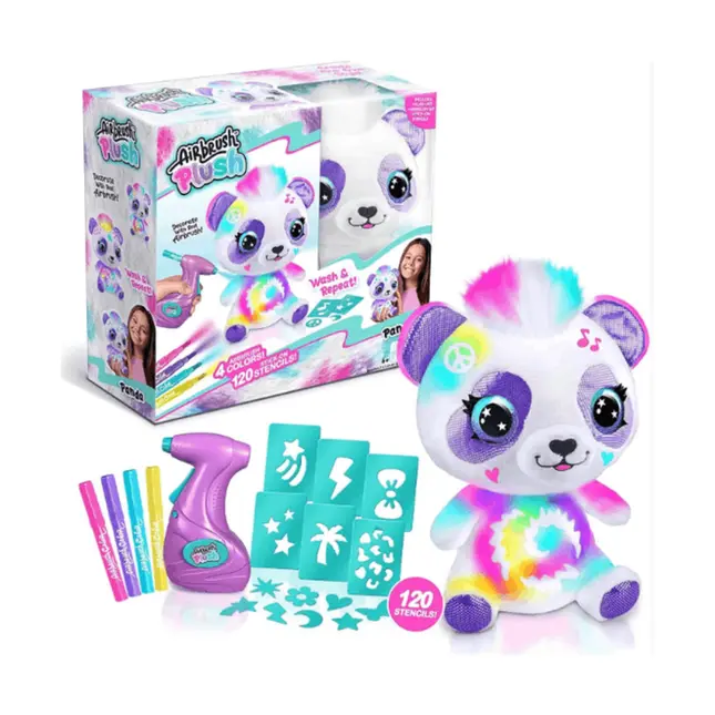Pelucia Airbrush Panda para Pintar