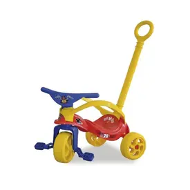 Triciclo Mickey Com Empurrador E Protecao