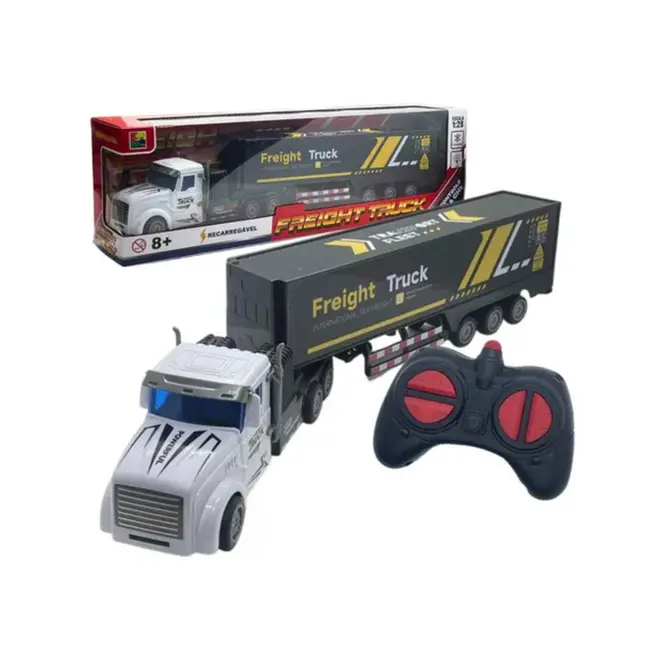 Carro Freight Truck C/ Remoto - Branco